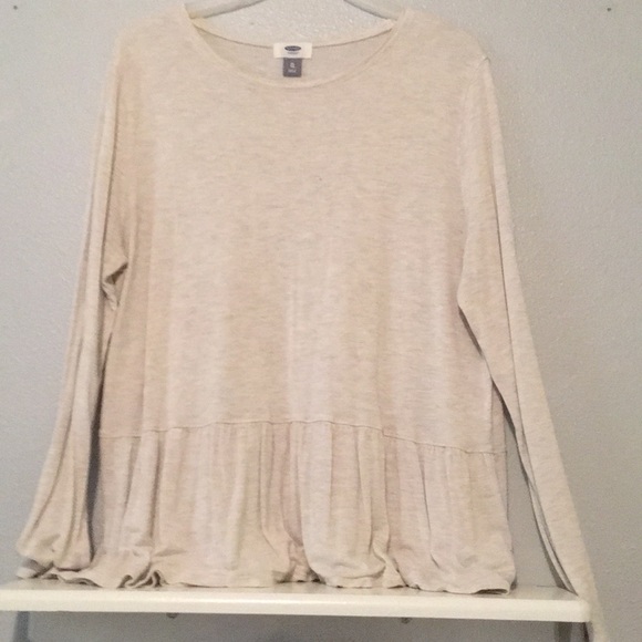 Babydoll Cream long sleeve - Picture 1 of 2